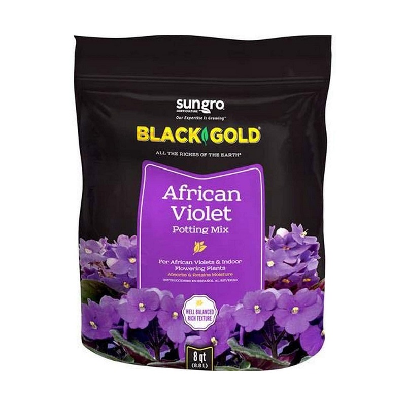 Black Gold African Violet Potting Soil - Click Image to Close