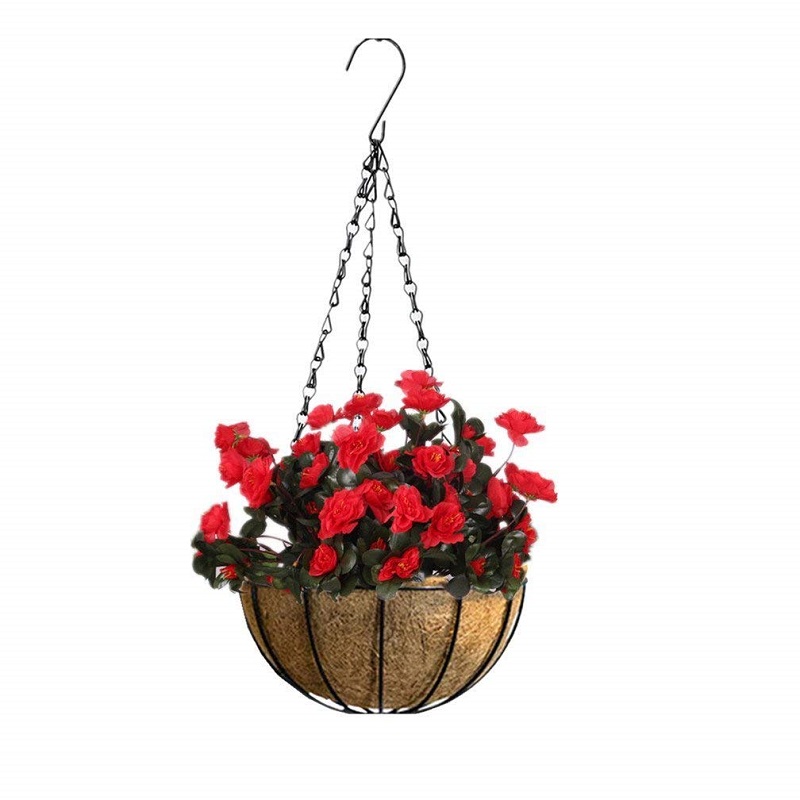 Gardman R408 14 Inch Traditional Coco Lined Hanging Basket - Click Image to Close