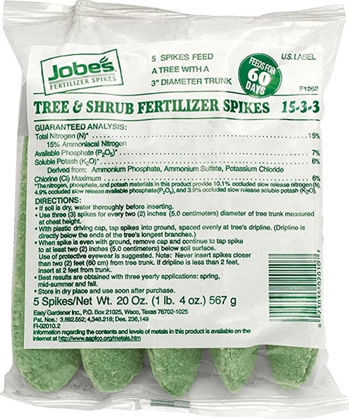 Jobes Tree Food Stakes 15-3-3 - Click Image to Close
