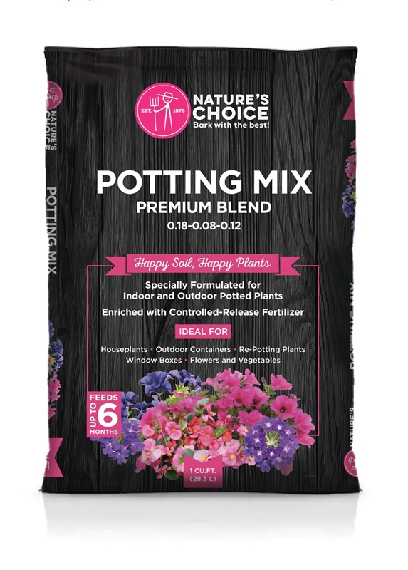 Nature's Choice 1 Cubic Foot Potting Soil