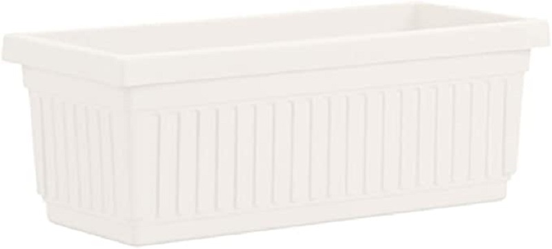White Flower Deck Box - Click Image to Close
